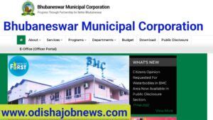 Bhubaneswar Municipal Corporation Recruitment 2023 » Odisha Job News