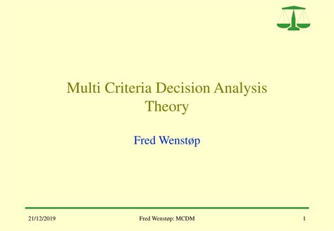 Ppt Multi Criteria Decision Analysis Theory Powerpoint Presentation Free Download Id 9243801