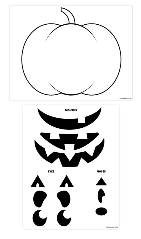 Create Your Own Jack-O-Lantern Coloring Page - Free Halloween Printable