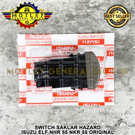 Jual SWITCH SAKLAR HAZARD ISUZU ELF NHR NKR 55 ORIGINAL Shopee Indonesia