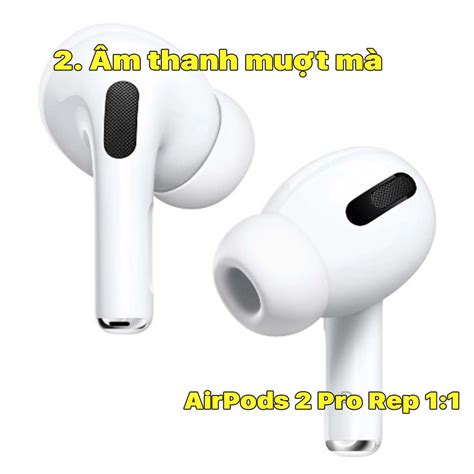 Tai Nghe Airpods Pro 2 Rep 1 1 Giá Rẻ Tại Hà Nội Đà Nẵng Tp Hcm