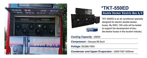 TKT Customizes For Various Types Of Electric Bus Air Conditioning Units