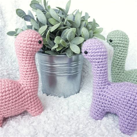 Bronto The Dinosaur No Sew Crochet Amigurumi Pattern Tips And Tricks