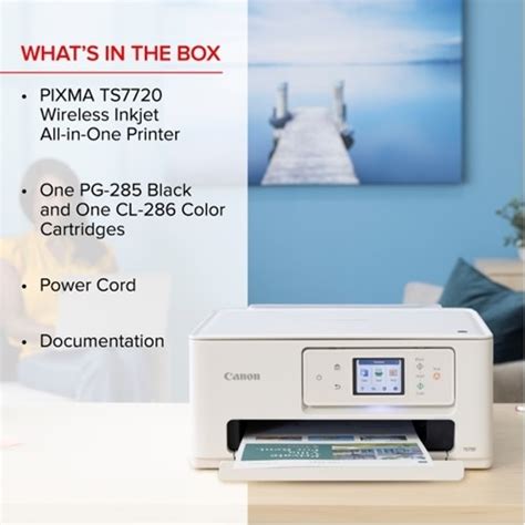 Canon Pixma Ts7720 Wireless Color All In One Inkjet Photo Printer Eligible For Pixma Print Plan