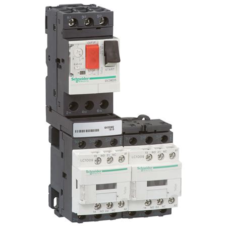 SE GV2 Пускатель комбинированный, реверсивный 1,6-2,5А 24V 50/60Гц ...