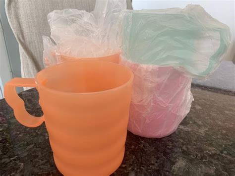 Tupperware Cups With Handles Furniture And Home Living Kitchenware