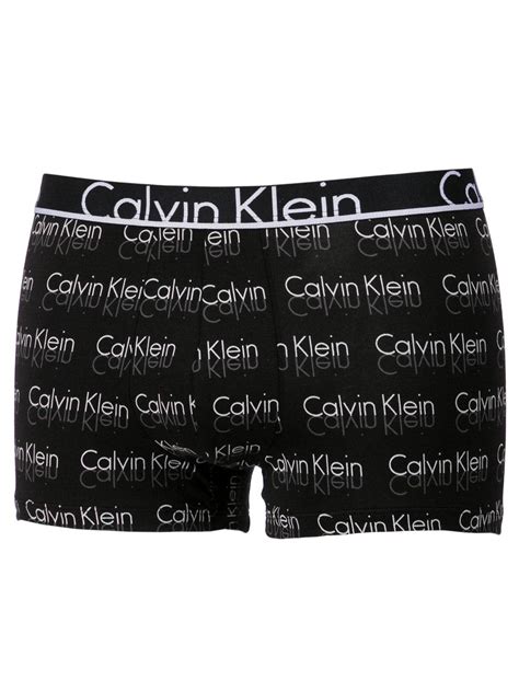 Boxer Uomo Calvin Klein In Cotone Elasticizzato Nero Albos Underwear