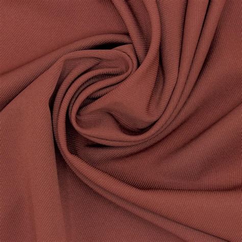 Twill Polyester Extensible Brique