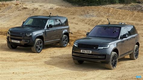 Range Rover Fights Land Rover Defender Are Six Off Road Challenges