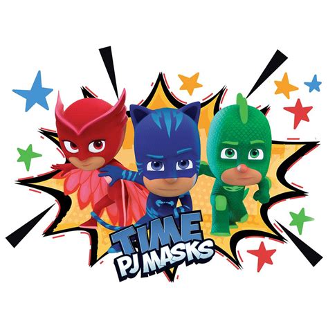 Painel Decorativo 106x98cm Festa PJ Masks Regina Rizzo Embalagens