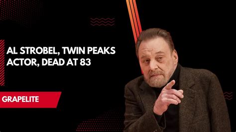 Al Strobel Twin Peaks Actor Dead At Youtube