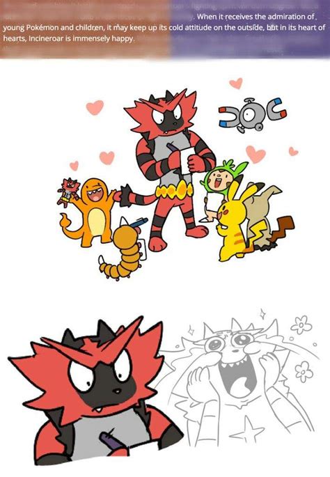 Incineroar Memes Pokémon Amino