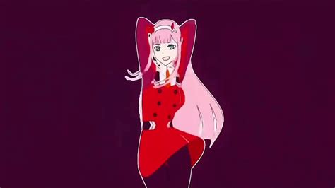 Zero Two Dance Tik Tok Wallpaper Youtube