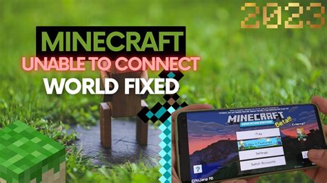 Minecraft Unable To Connect The World Problem Fix In Quick Guide