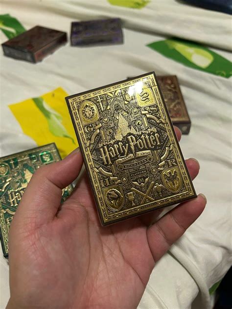 Harry Potter Hogwarts Playing Cards Hobbies Toys Memorabilia