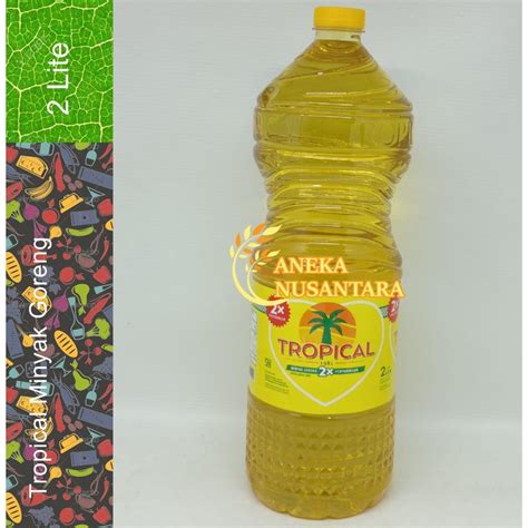 Jual Tropical Minyak Goreng Botol 2 Liter 2000ml 2000 Ml Minyak