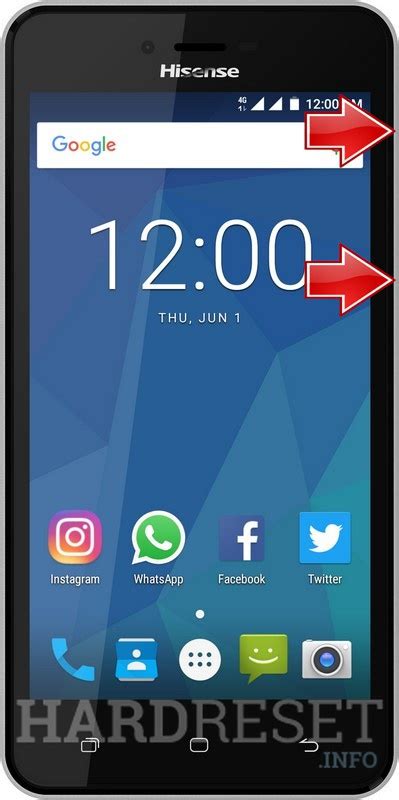 Fastboot Mode Hisense T Pro How To Hardreset Info