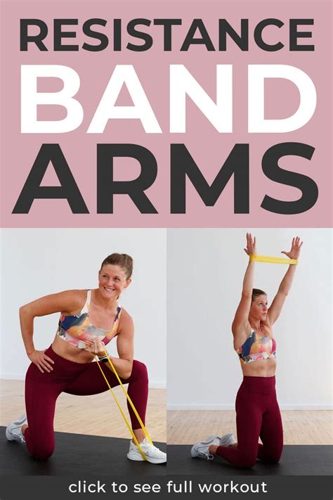 Resistance Band Arm Workout Video Nourish Move Love