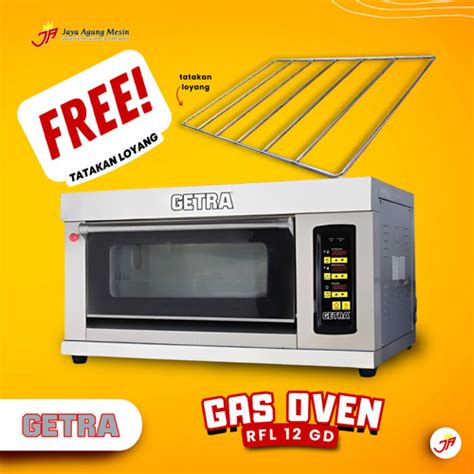 Jual Gas Baking Oven Digital Getra RFL 12GD Oven Gas Getra RFL 12GD