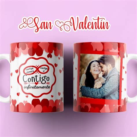 Plantillas Tazas Enamorados San Valentin Sublimar Mockup En