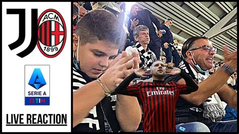 CHE CAZ O JUVENTUS MILAN 1 1 LIVE REACTION Dall ALLIANZ