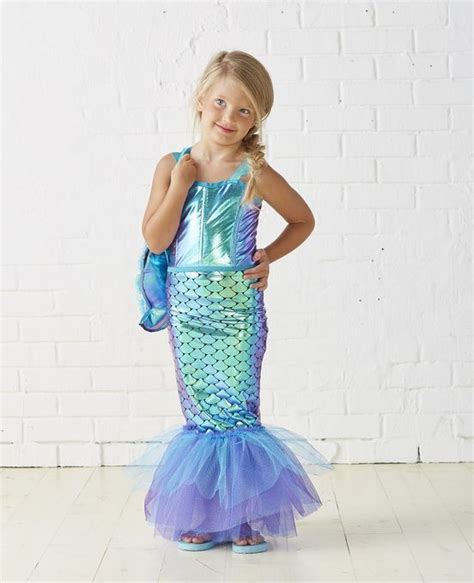 Girls Sparkling Mermaid Costume Ubicaciondepersonas Cdmx Gob Mx