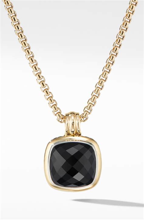 David Yurman Albion Pendant Black Onyx Editorialist