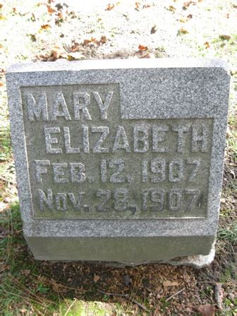 Mary Elizabeth Templeton 1907 1907 Memorial Find A Grave