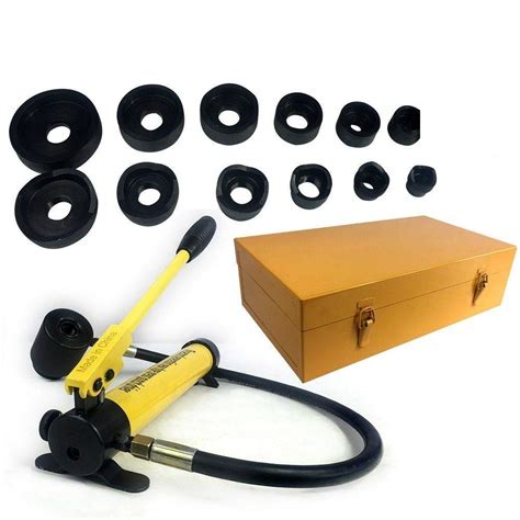 T Hydraulic Sheet Metal Hole Punch Set Hole Punch Cylinder Hydraulic