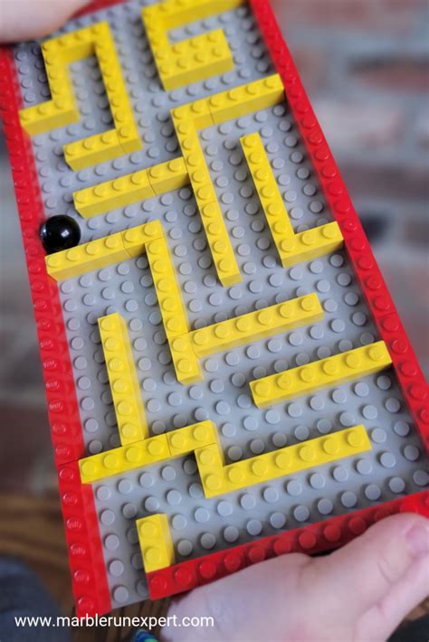 How to Make Your Own LEGO© Marble Maze - Marble Run Expert