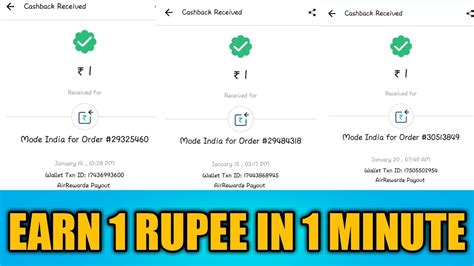 Earn Free Paytm Cash Daily 1 Rupee In 1 Minute UNLIMITED Paytm Cash In