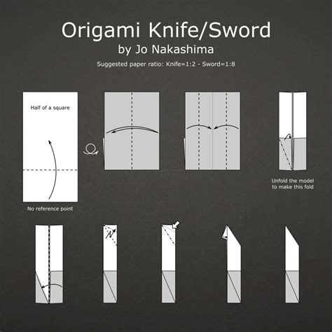 Origami Knife/Sword - Jo Nakashima