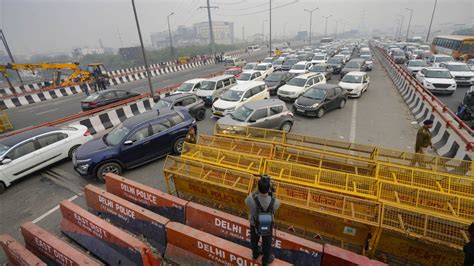 Farmer S Protest Delhi Traffic Advisory For Today Check Routes To Save Your Time Oneindia News