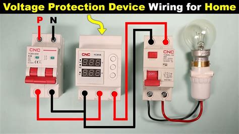 Voltage Protection Device For Home Electricaltechnician Youtube