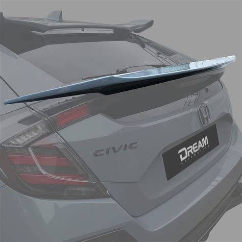 Genuine Honda Sportline Spoiler Honda Civic Type R Fk8 2 0t K20c1 2017 2022 Civic Type