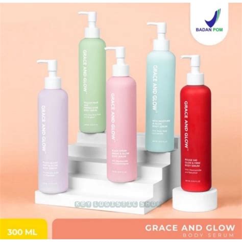 Jual Grace And Glow Body Serum 2in1 Parfume 300ml Shopee Indonesia