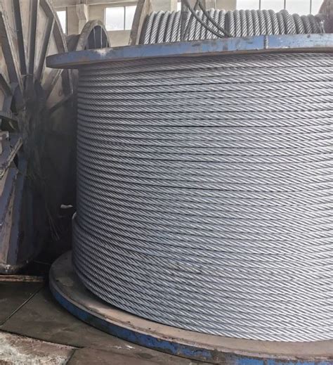 Jiangsu Factory 8X36ws Iwrc Steel Wire Rope Galvanized Ungalvanized