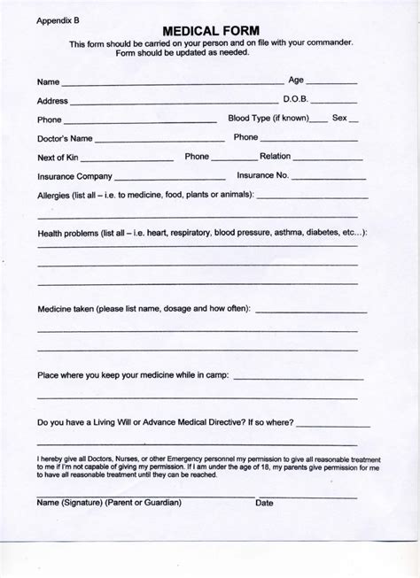 Printable Medical Office Forms Templates Printable Form 2024