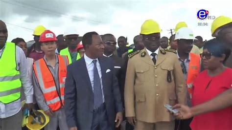 Visite Du Ministre Des Travaux Public Sur La PÉnÉtrante Est De Douala