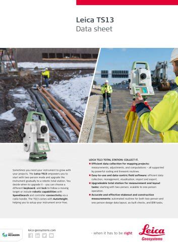 Leica Tm6100a Leica Geosystems Pdf Catalogs Technical