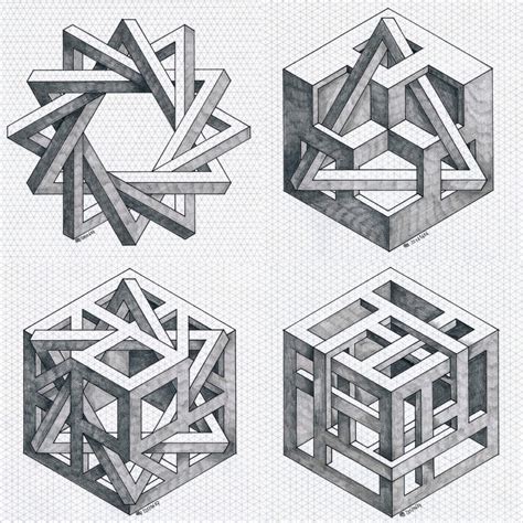 isometric geometry Búsqueda de Google Geometric drawing Sacred