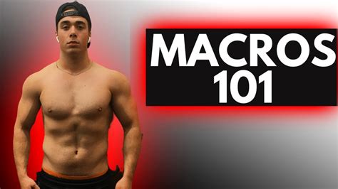 Macros 101 How To Calculate Your Macronutrients Youtube