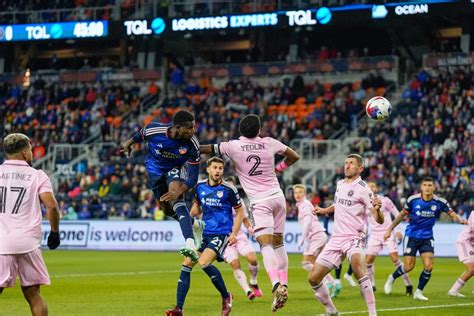 Fc Cincinnati Soars To First In East With Inter Miami Cf Victory