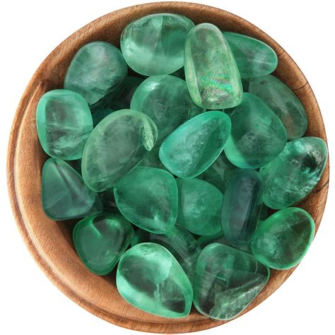 Ethical Tumbled Green Fluorite