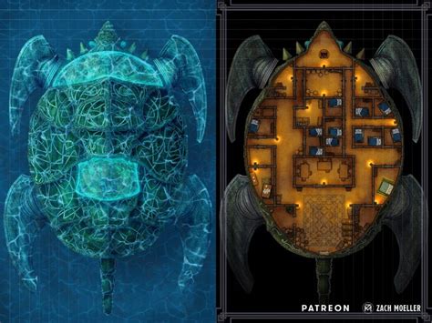 Shell Ships Zach Moeller Dnd World Map Dungeons And Dragons