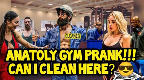 Anatoly Gym Prank Elite Powerlifter Pretended To Be A Cleaner Part