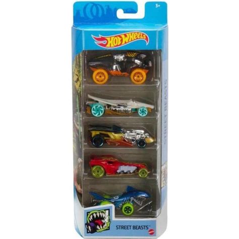 Hot Wheels Pack 5 Street Beasts Universo Hot Wheels