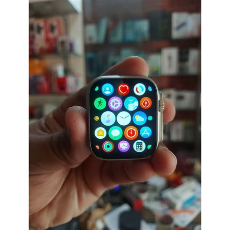 Buy Best T800 Ultra Smartwatch 199 Inch Wireless Charging Orange Price