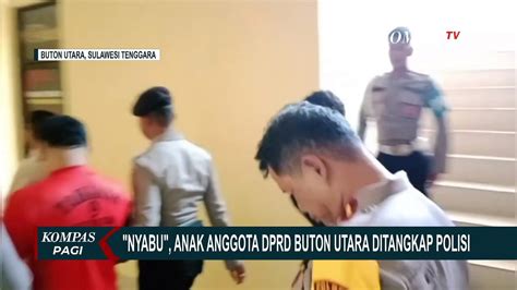 Anak Anggota DPRD Buton Utara Ditangkap Saat Kedapatan Konsumsi Sabu Di