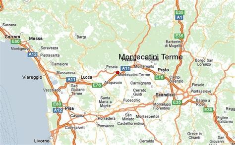 Map Of Montecatini Terme Italy | System Map